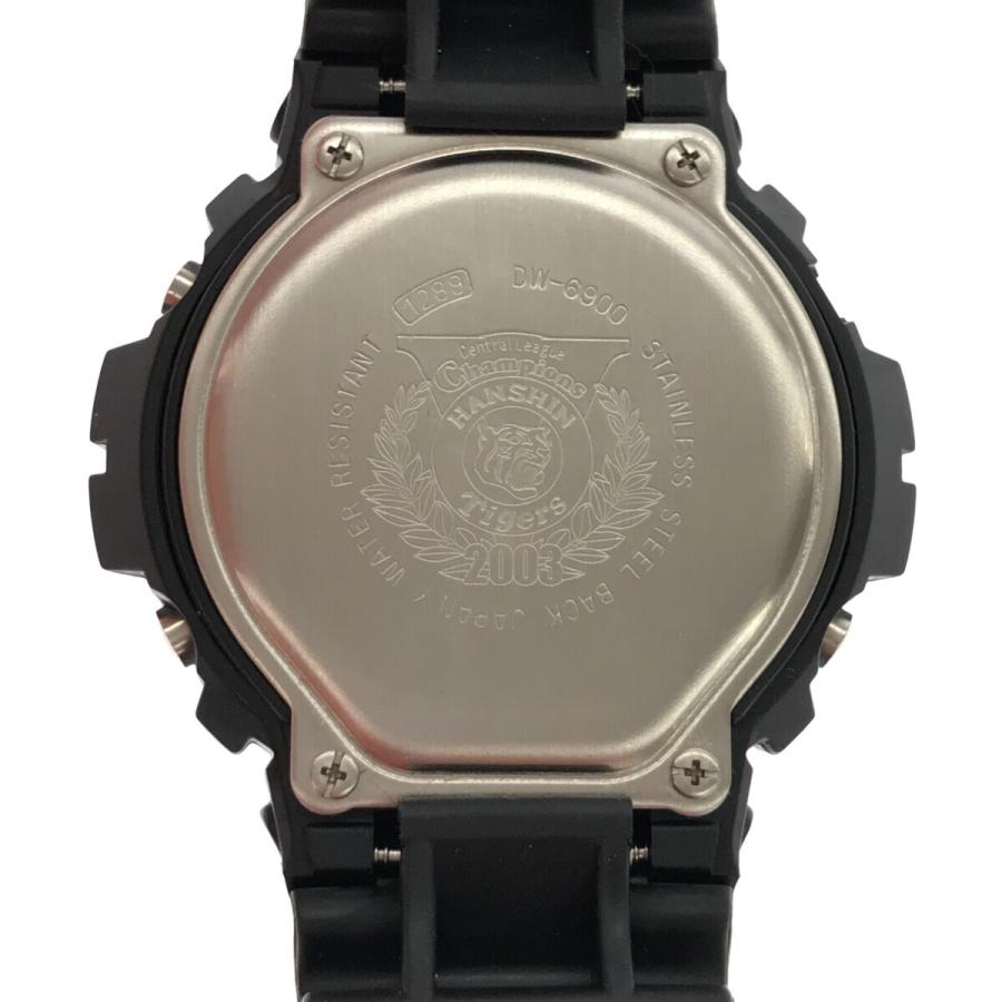 新品未使用阪神タイガース　G-SHOCK DW-6900BHTG-9JF G-SHOCK CASIO カシオ Gショック× 阪神タイガース 2019 阪神