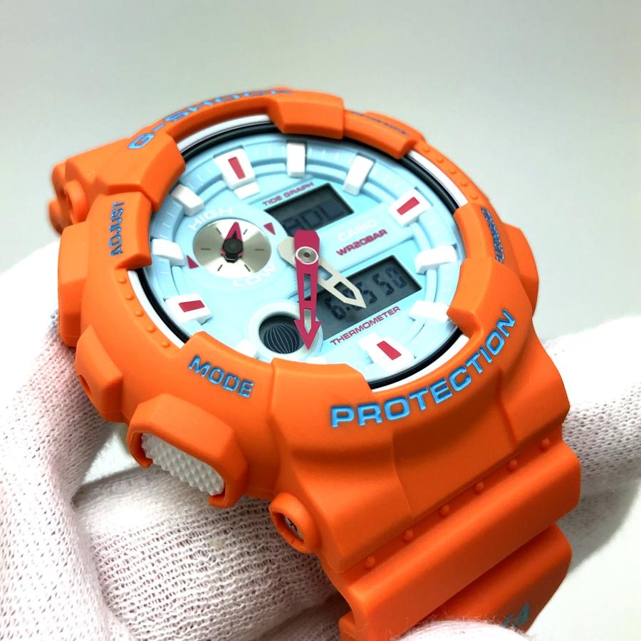 美品 カシオ G-SHOCK GAX-100X-4AJR IN4MA+TION
