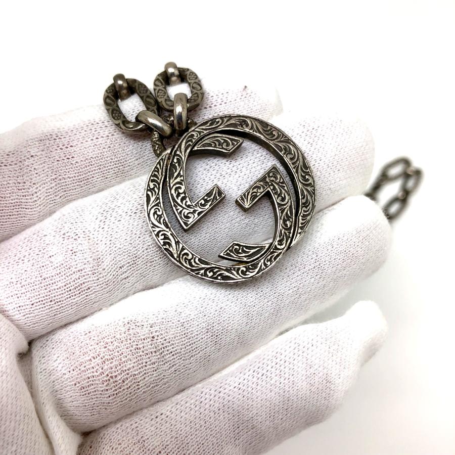 GUCCI グッチ 【4947D】 インターロッキングG ネックレス 524890