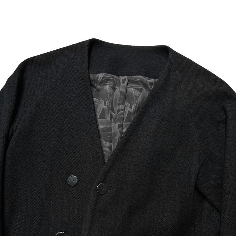 DEVOA Jacket Wool / Cotton Raschel Knit