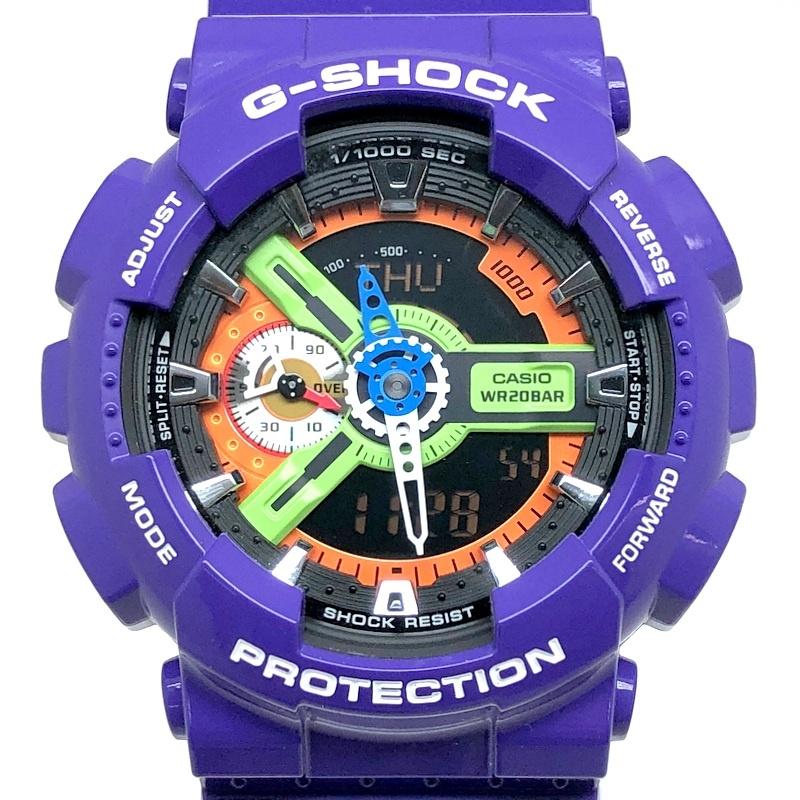 miuG-SHOCK エヴァ新劇場版コラボモデル　 GA-110EV-6 G-SHOCK ジーショック 【IT8PW5DZPLAM】 GA-110EV-6A EVANGELION