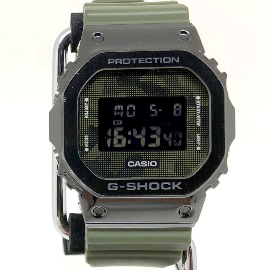 【美品】CASIO G-SHOCK 腕時計 迷彩柄 GM-5600B G-SHOCK ジーショック CASIO カシオ 腕時計 GM-5600B-3JF デジタル