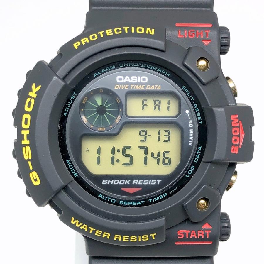 G-SHOCK ジーショック 【ITUI3QBYFH64】 DW-6300-1B FROGMAN 初代 