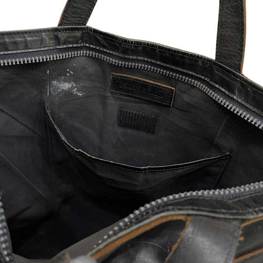 COMPOSITION 【men5475I】 レザージップデザインヘルメットバッグ 