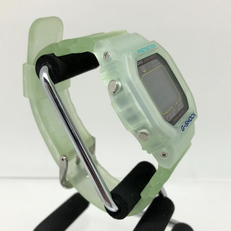 G-SHOCK ジーショック CASIO カシオ 腕時計 G-5600EB GreenCollection タフソーラー スケルトン ブルー デジタル 【ITWBMFFP28FQ】｜next51-mikunigaoka｜03