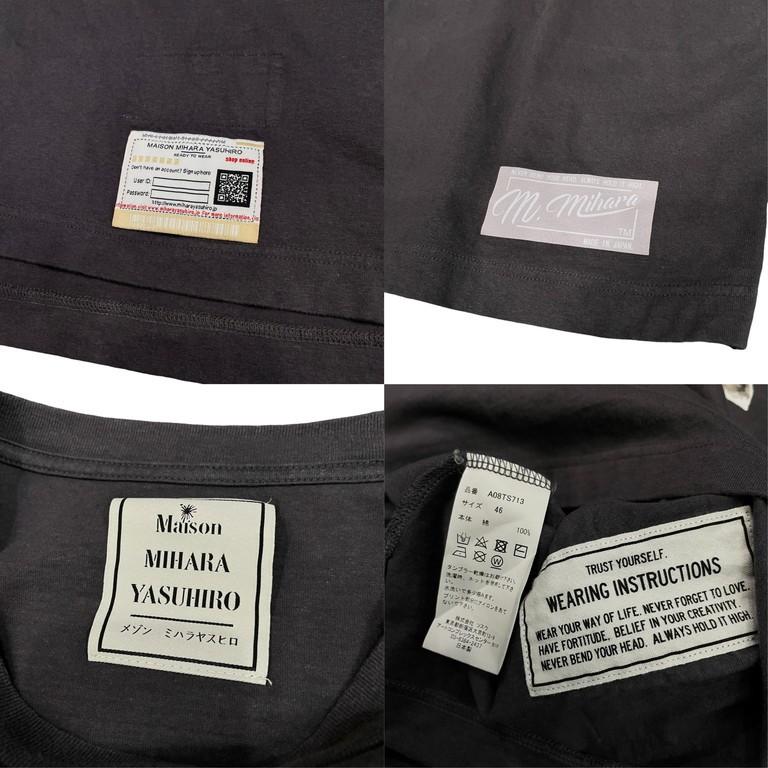 MAISON MIHARA YASUHIRO Maison 【men808Y】 22SS Printed Tee C MAISON MIHARA YASUHIRO Maison 【men808Y】 22SS Printed Tee C
