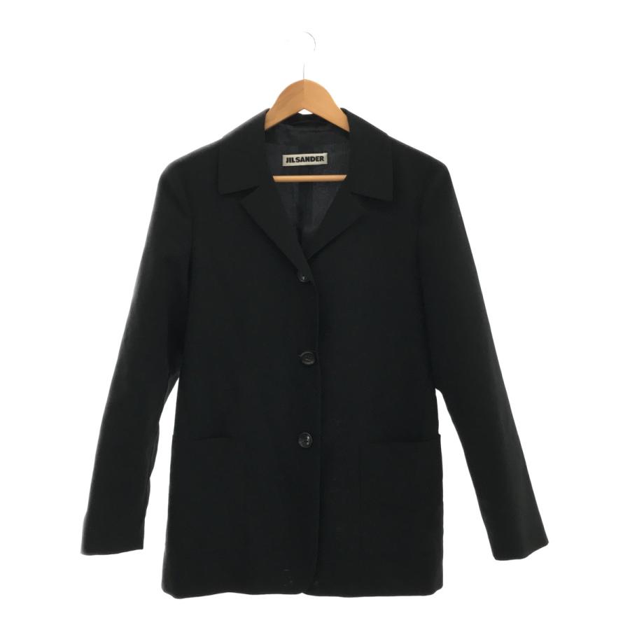 JIL SANDER ブラックジャケット JIL SANDER ジルサンダー 【lay0621R】 JILSANDER テーラード