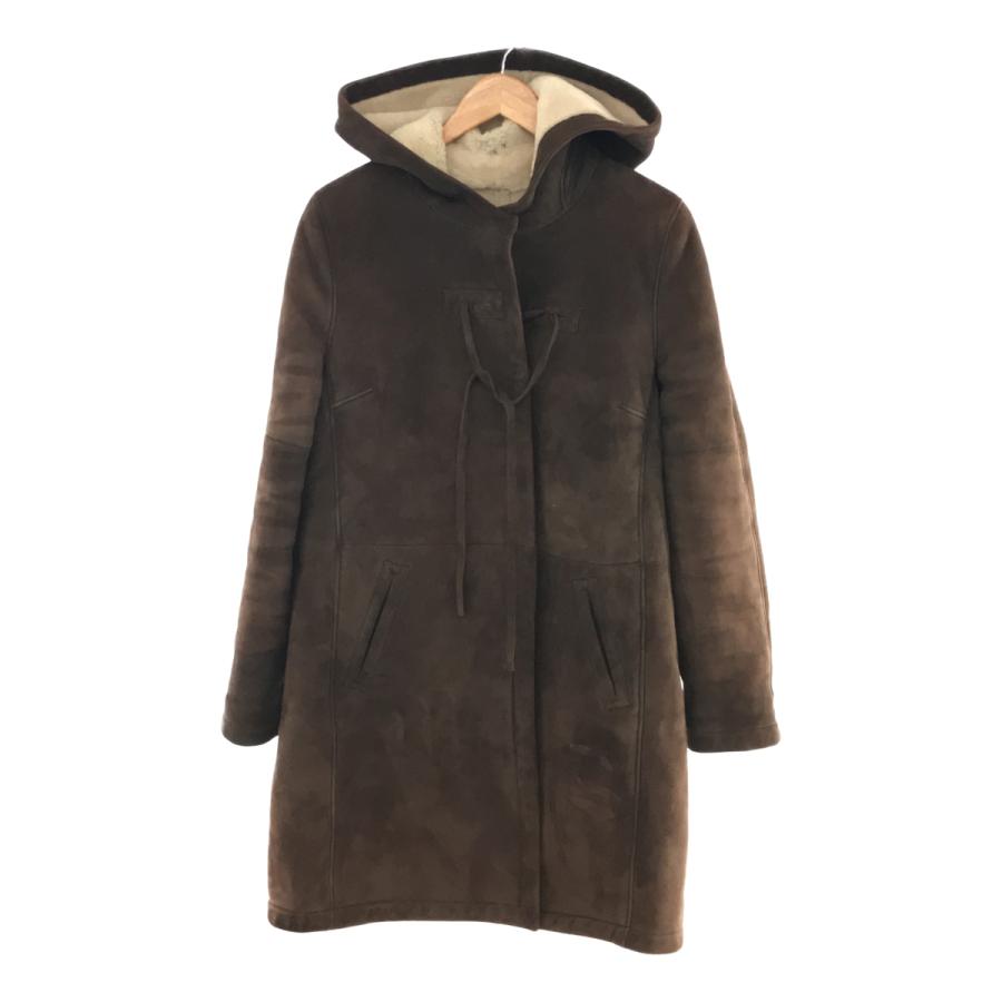 LOEWE ロエベ 【lay4135D】 ムートンコート ミドル丈 アウター サイズ 