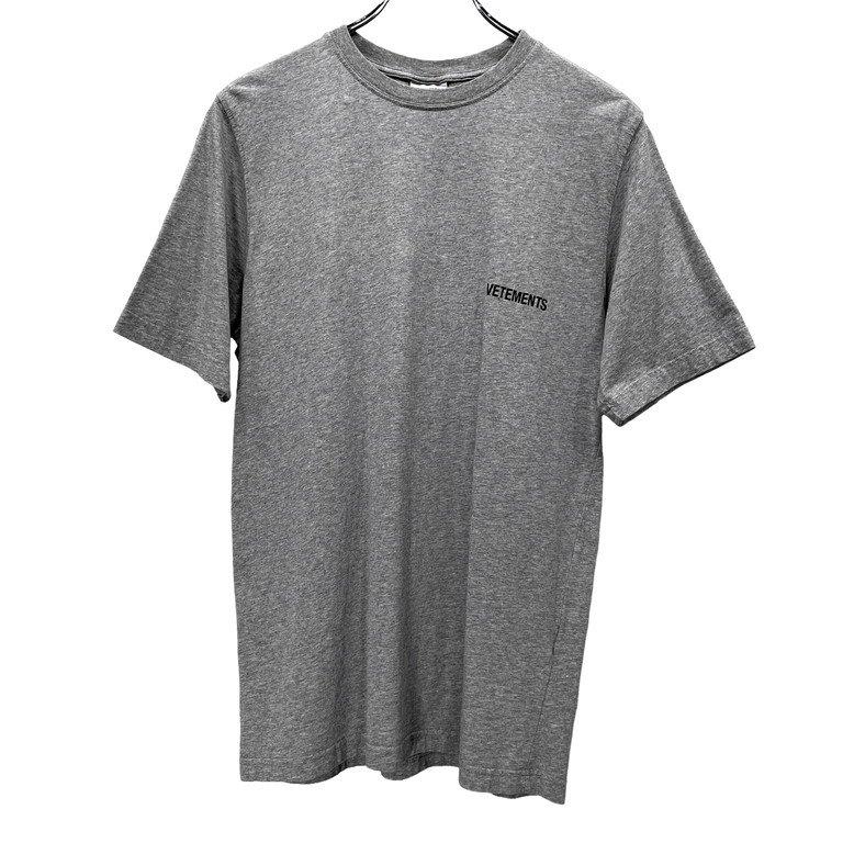 VETEMENTS（ヴェトモン） 【men4119I】 21AW フロントバックロゴ 