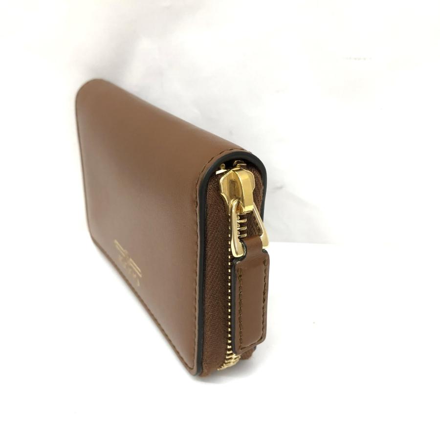 極美品 GUCCI グッチ コインケース 547597 ヴィンテージロゴ ブラウン