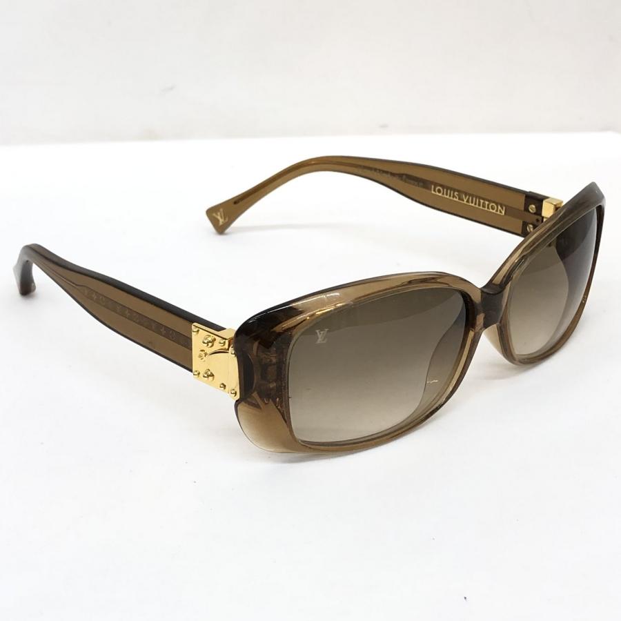 中古 LOUIS VUITTON ルイヴィトン サングラス Z0003E スプソンGM ラメ