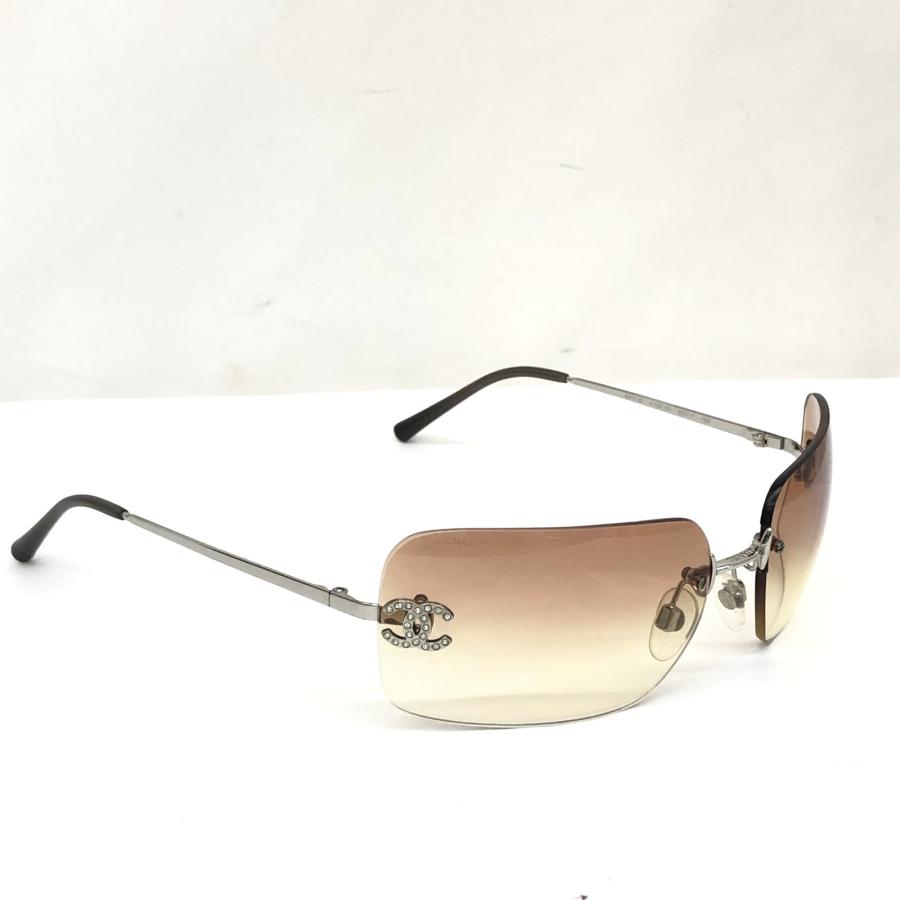 中古 CHANEL シャネル サングラス 4017-D ココマーク 62□17 120