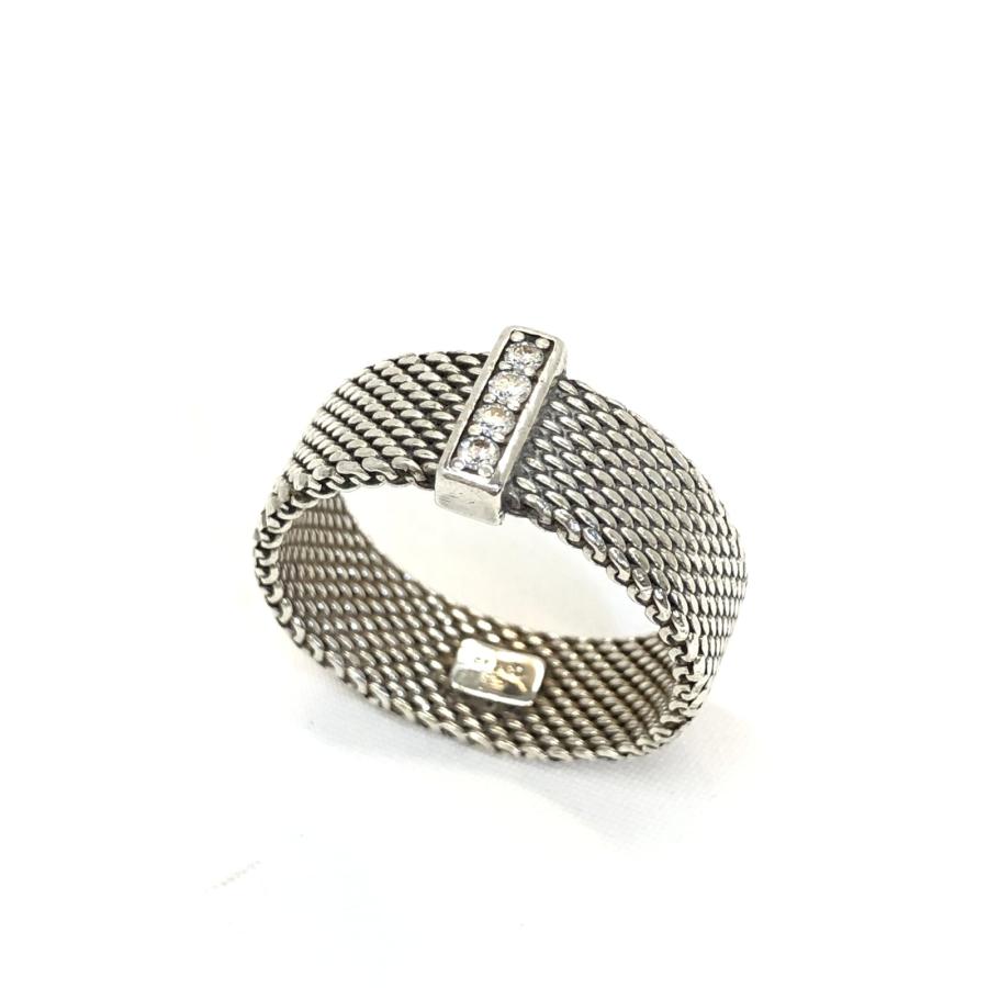 中古 TIFFANY&Co. ティファニー リング 指輪 サマセット 4P ダイヤ