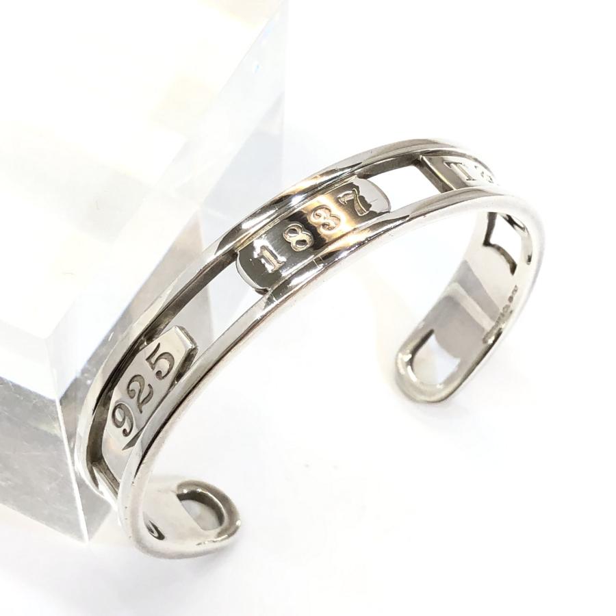中古 TIFFANY&Co. ティファニー バングル ブレスレット ナロー 中古 TIFFANY&Co. ティファニー バングル ブレスレット ナロー