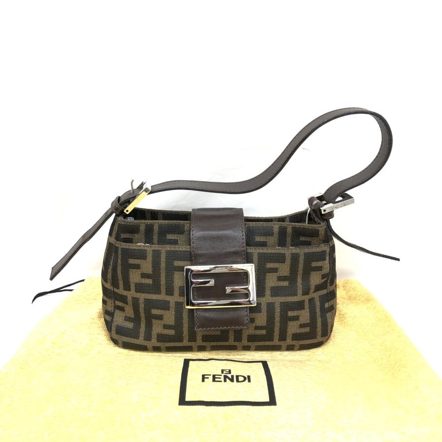 極美品 FENDI フェンディ アクセサリーポーチ ミニハンドバッグ 26723