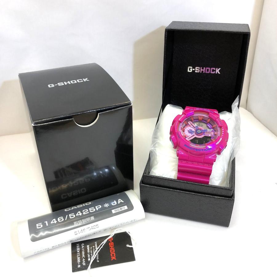 極美品 G-SHOCK ジーショック CASIO カシオ 腕時計 GA-110MC-4AJF
