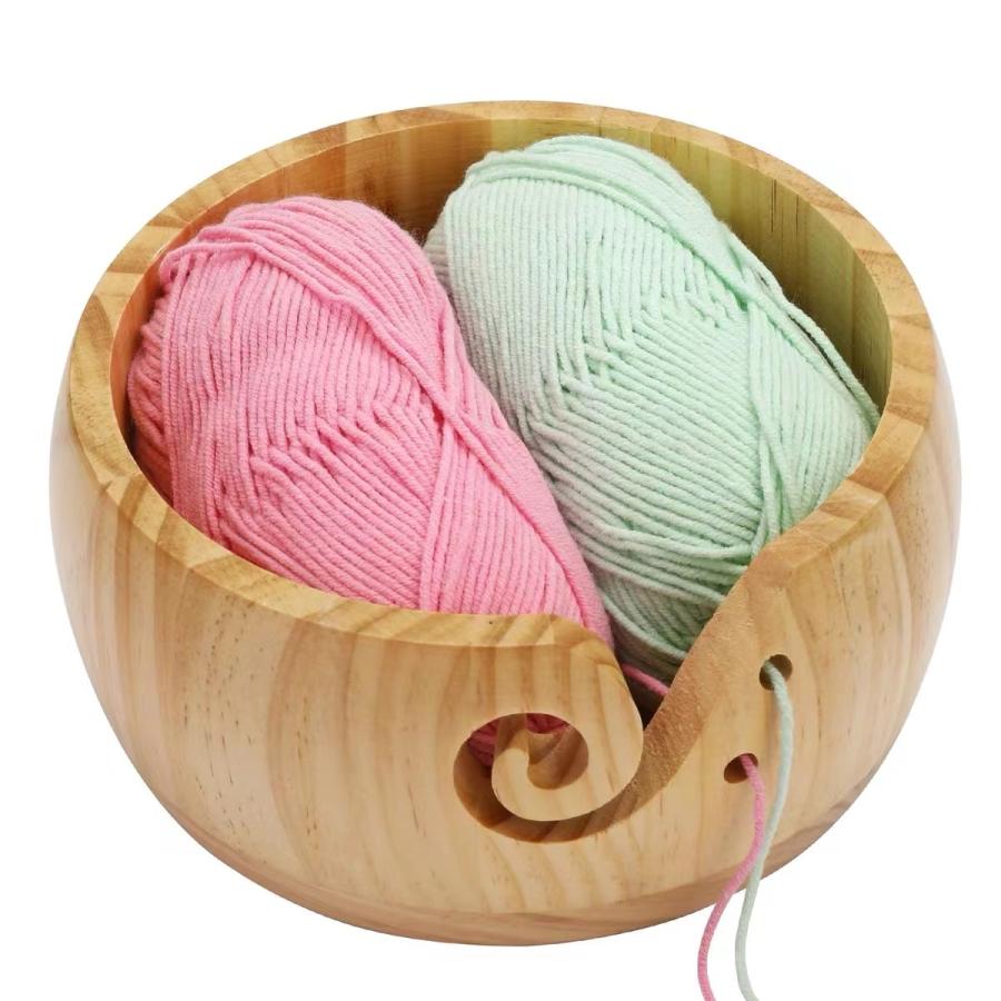 木製ヤーンボール ニットボウル かぎ針 編み用ニットボウル 毛糸の編み物 厚みのある 天然木材 毛糸玉入れ 毛糸引き出し Qwer0086 Nextaceヤフー店 通販 Yahoo ショッピング