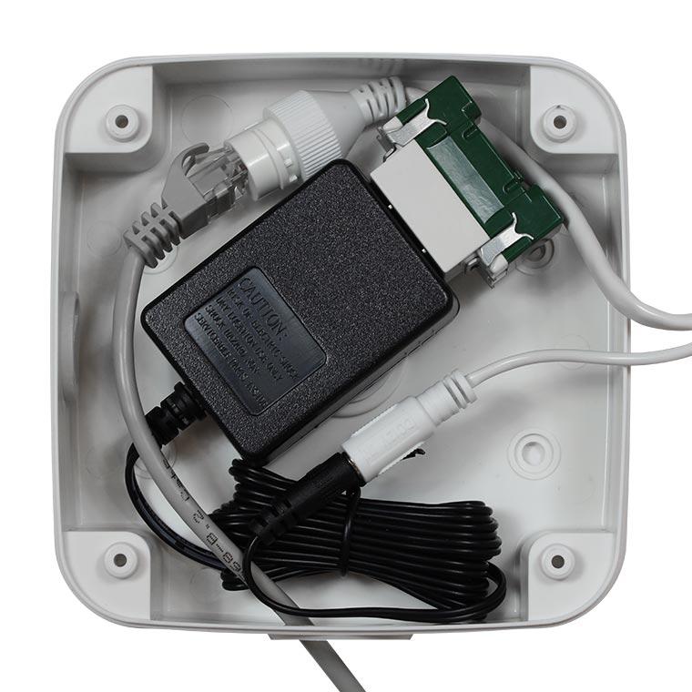 ジャンクションボックス 樹脂【4個セット】 防犯カメラ 130x130x52mm ゆったり電源ボックス |  | 05