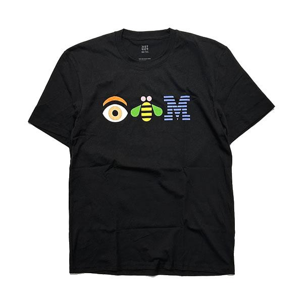 IBM Eye-Bee-M Tee　アイビーエム オフィシャル ロゴ Ｔシャツ【664074-blk】｜nextamerican｜02