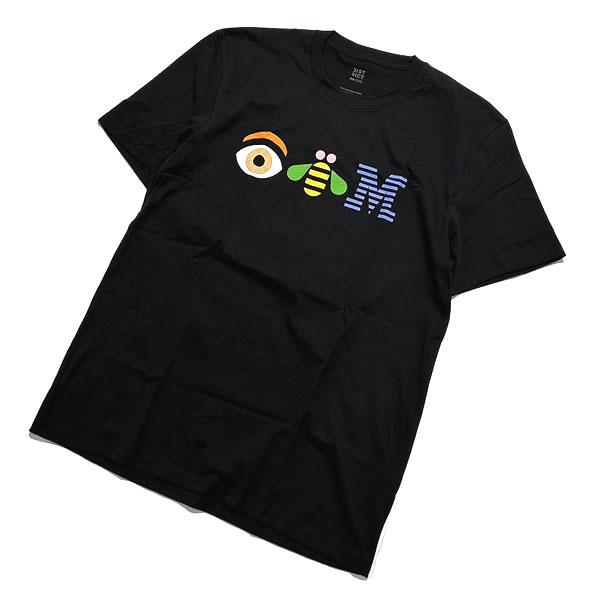 IBM Eye-Bee-M Tee　アイビーエム オフィシャル ロゴ Ｔシャツ【664074-blk】｜nextamerican｜03