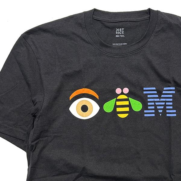 IBM Eye-Bee-M Tee　アイビーエム オフィシャル ロゴ Ｔシャツ【664074-blk】｜nextamerican｜05