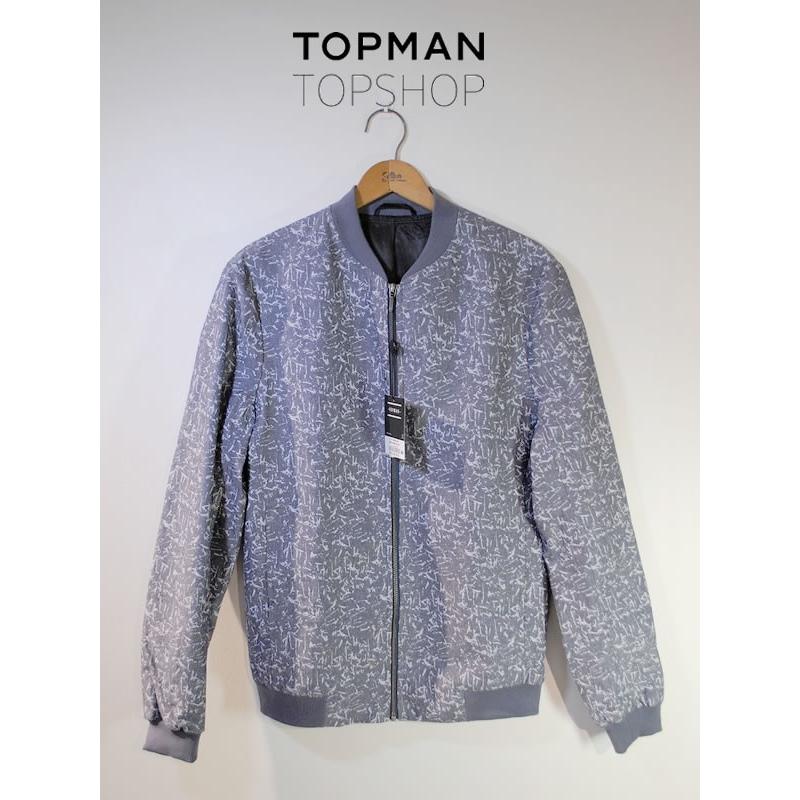 トップショップ/トップマン TOPMAN(トップマン）プリントボンバー 