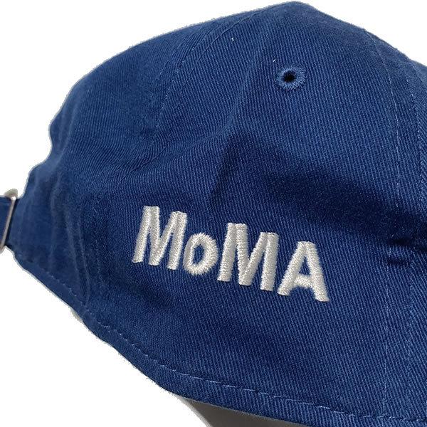 ヤンキース 帽子　9TWENTY キャップ MoMA刺繍入り　青　ニューエラ NEW ERA 新品 ニューエラ x モマ MoMA ニューヨーク ヤンキース