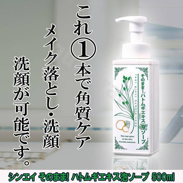 そのまま ハトムギエキス 泡ソープ リッチ 500ml W洗顔不要 敏感肌
