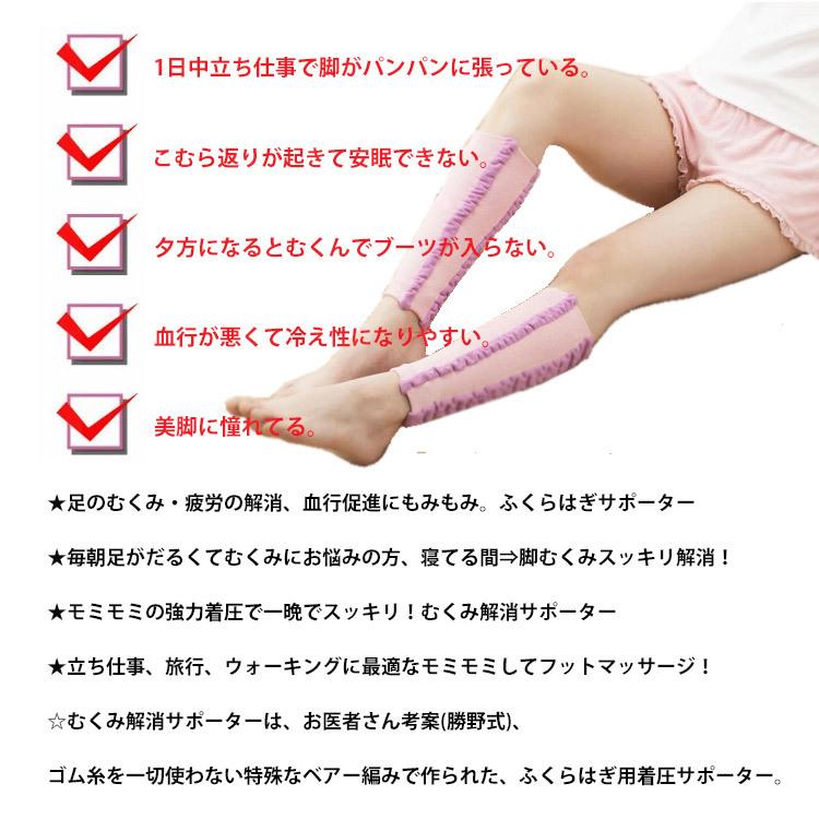 メイダイ 勝野式 MOMI×2 もみもみ モミモミ 2枚組 着圧ソックス ピンク