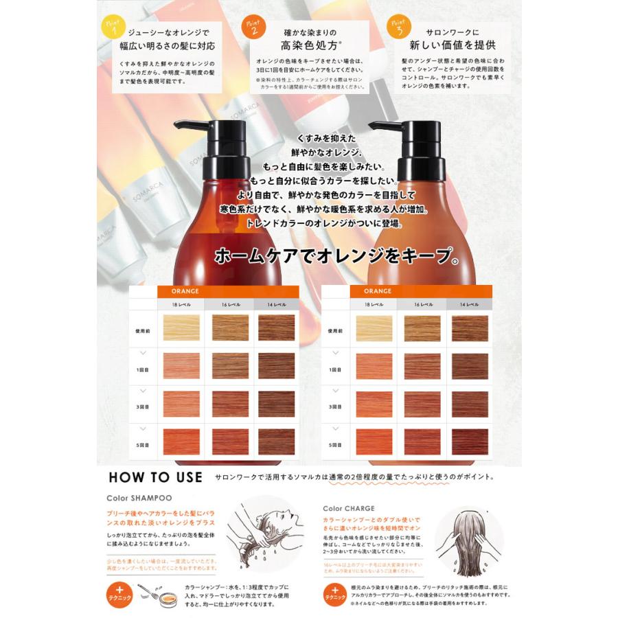ホーユー ソマルカ 業務用 ペアセット カラーシャンプー 770ml カラーチャージ750g セット 色選択 オレンジorアッシュorピンク Next Beauty 通販 Yahoo ショッピング