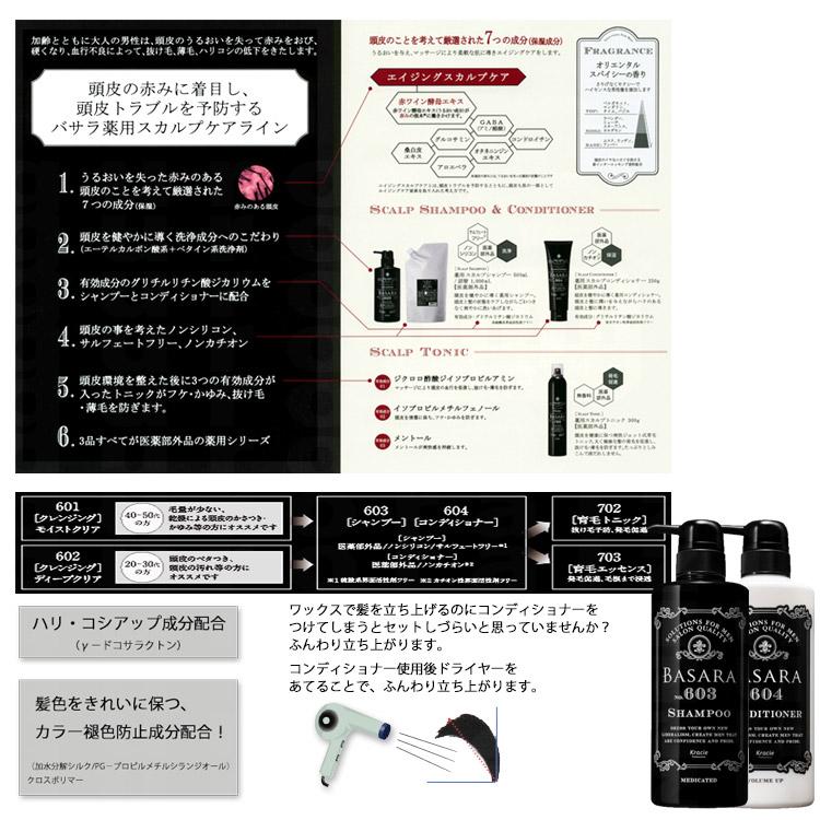 Kracie（クラシエ） バサラ 薬用スカルプシャンプー 603 500ml ポンプ