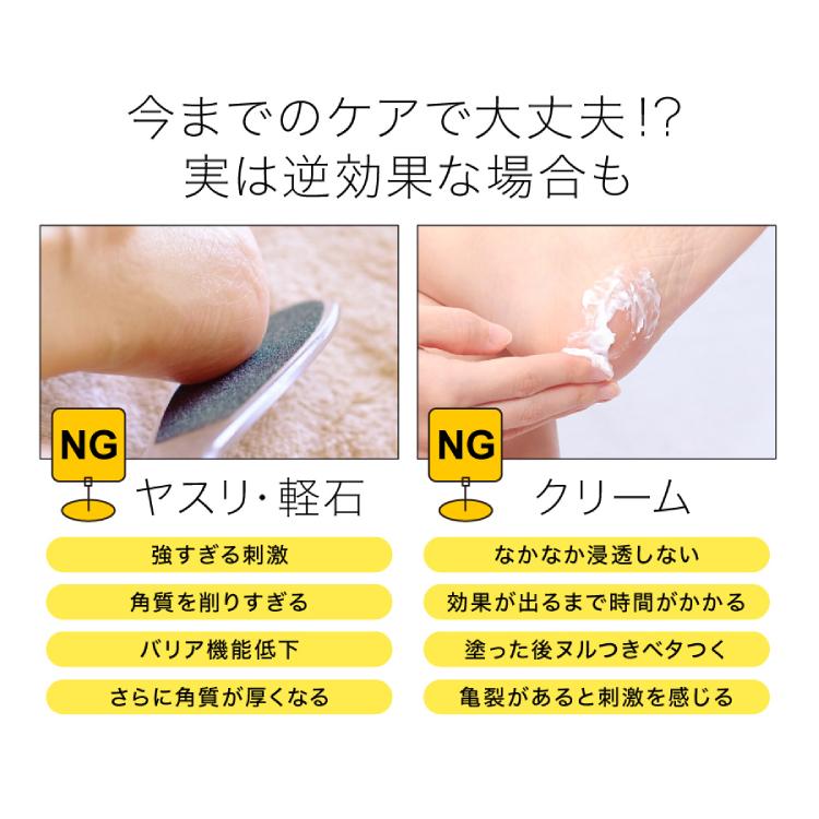 FOOT GOOD (フットグッド) 3回分 定形外郵便 フットケア 国産 角質取り