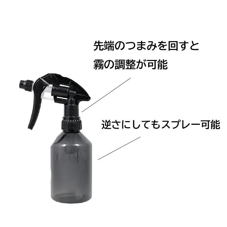 2L×6本 スプレータイプ3本+ムースタイプ3本 クリア色【オーダーメイド品】Ⓐ エバーメイト ビューティークリアブラックスプレーヤー 300cc スプレー