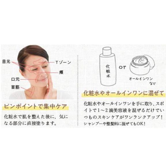 定形外郵便送料無料 そのまま!セラミド美容液リッチ 20ml 原液100%美容液 セラム アンプル 化粧水 スキンケア ワンシン|nextbeauty|03