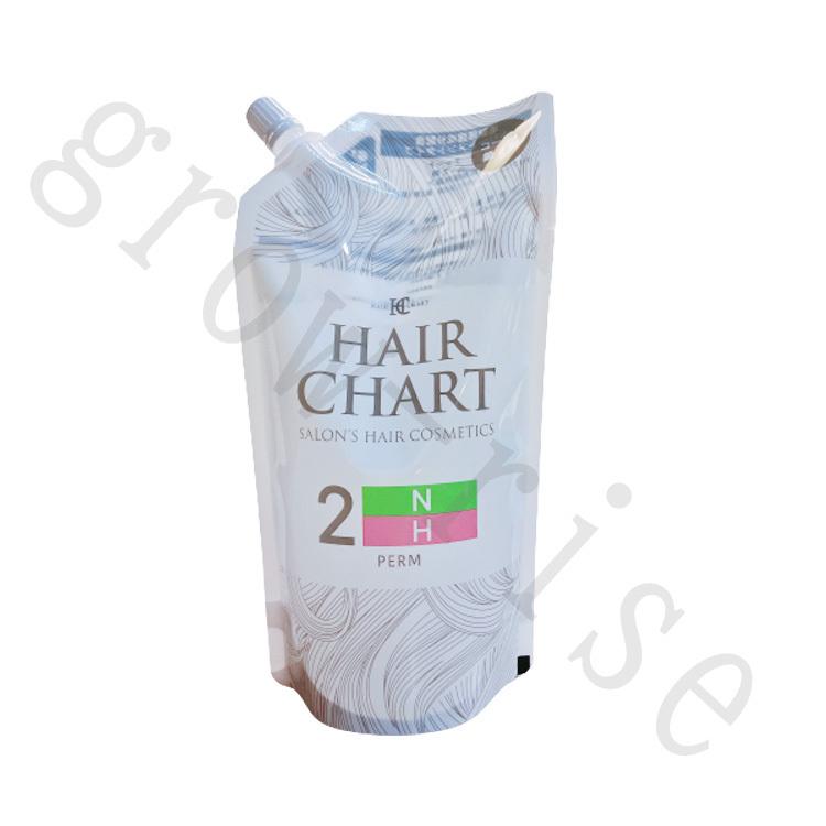 クラシエ ヘアーチャート パーム 2剤 400ml H2 パーマ液 ウェーブ
