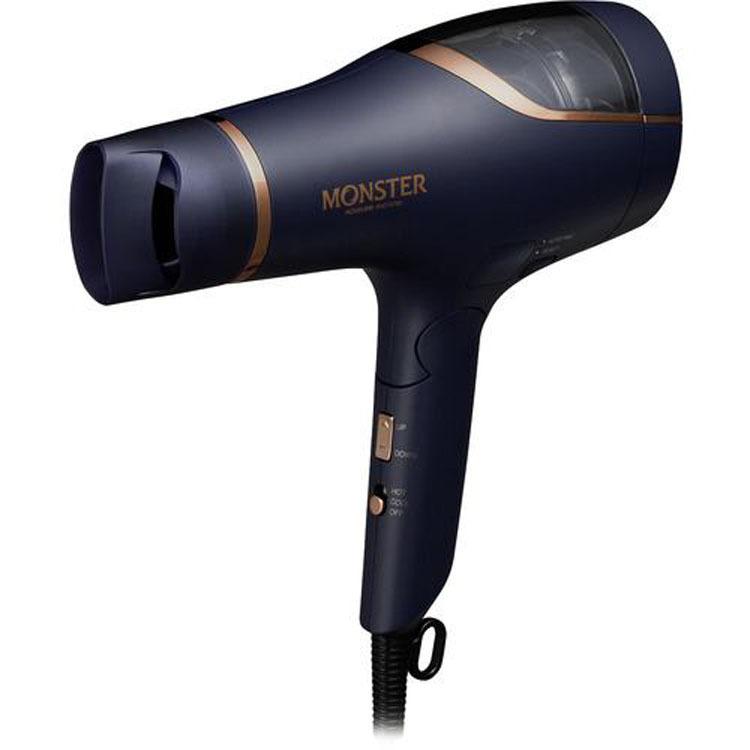 ダブルファンドライヤー モンスター Monster KHD-W790/A ネイビー ヘアドライヤー コイズミ 大風量 マイナスイオン ブロー 速乾|nextbeauty|04
