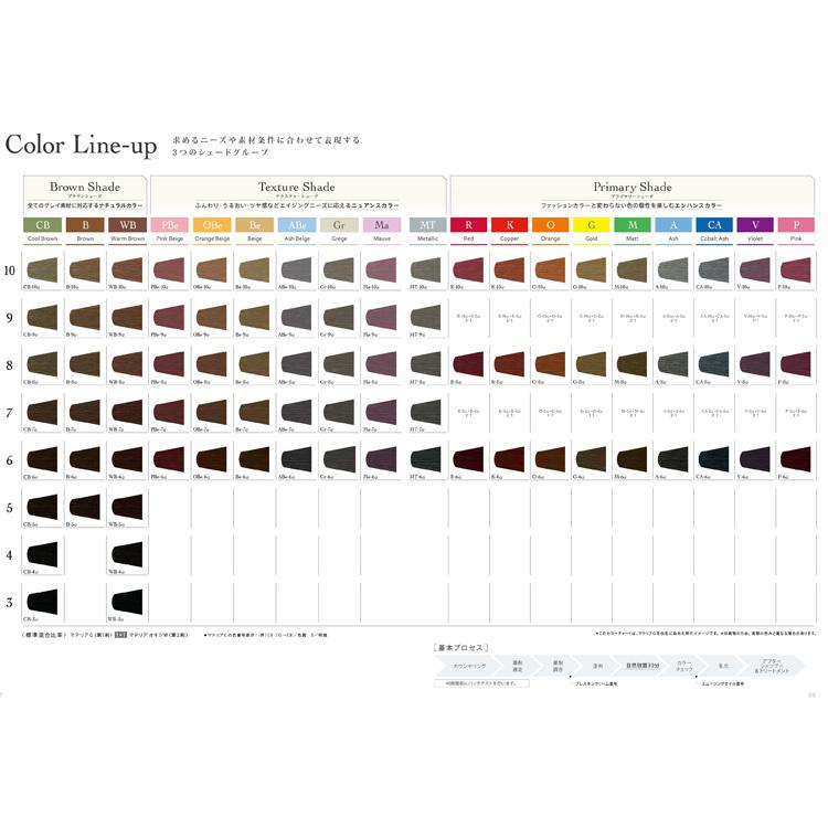 マテリア G グレイカラーライン Materia ブラウンシェード ヘアカラー カラー剤 クールブラウン ウォームブラウン 美容院 サロン用 Next Beauty 通販 Yahoo ショッピング