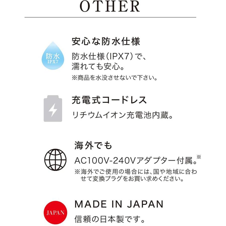 ルルド フェイスメイクエステ 美顔器 EMS 温感RF LED ホームエステ機器