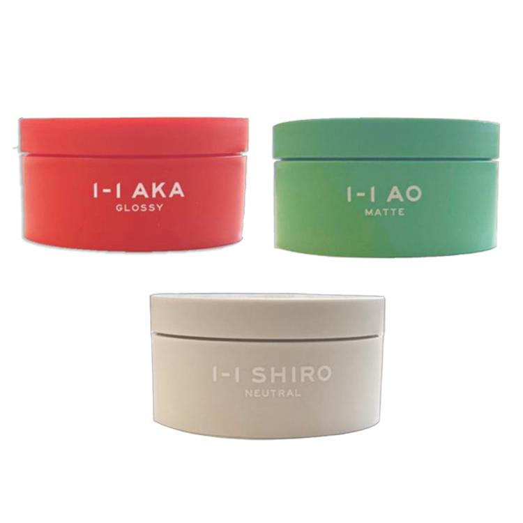 いちのいち (1-1) スタイリングWAX 100g ヘアワックス あか あお しろ