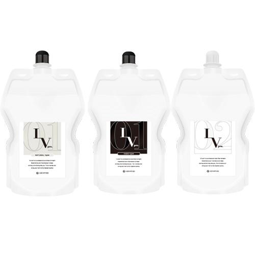 レブプロ アシッドファイバーストレート 01 ナチュラル 1000g 1剤 弱