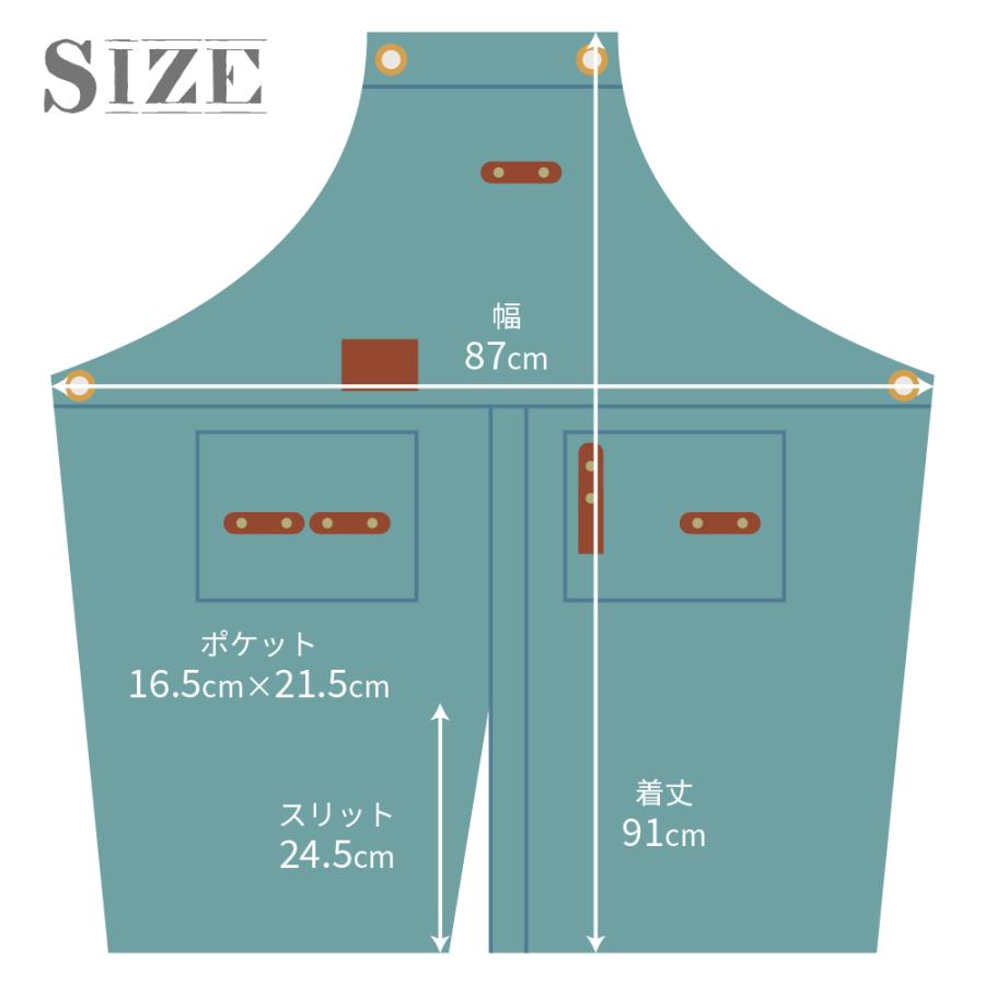 ポスト投函クリックポスト デニムエプロン 返品不可 メール便 : Cosme