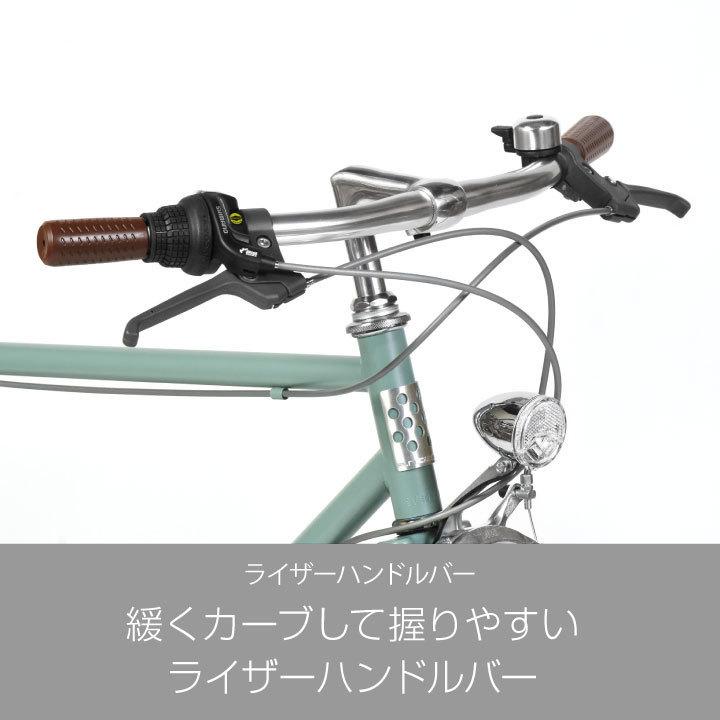 クロスバイク 700c 初心者 420mm 480mm 自転車 本体 27インチ 相当 6段変速 オートライト お客様組立 アウトレット a.n.design works CL426HD CL486HD｜nextbike｜15