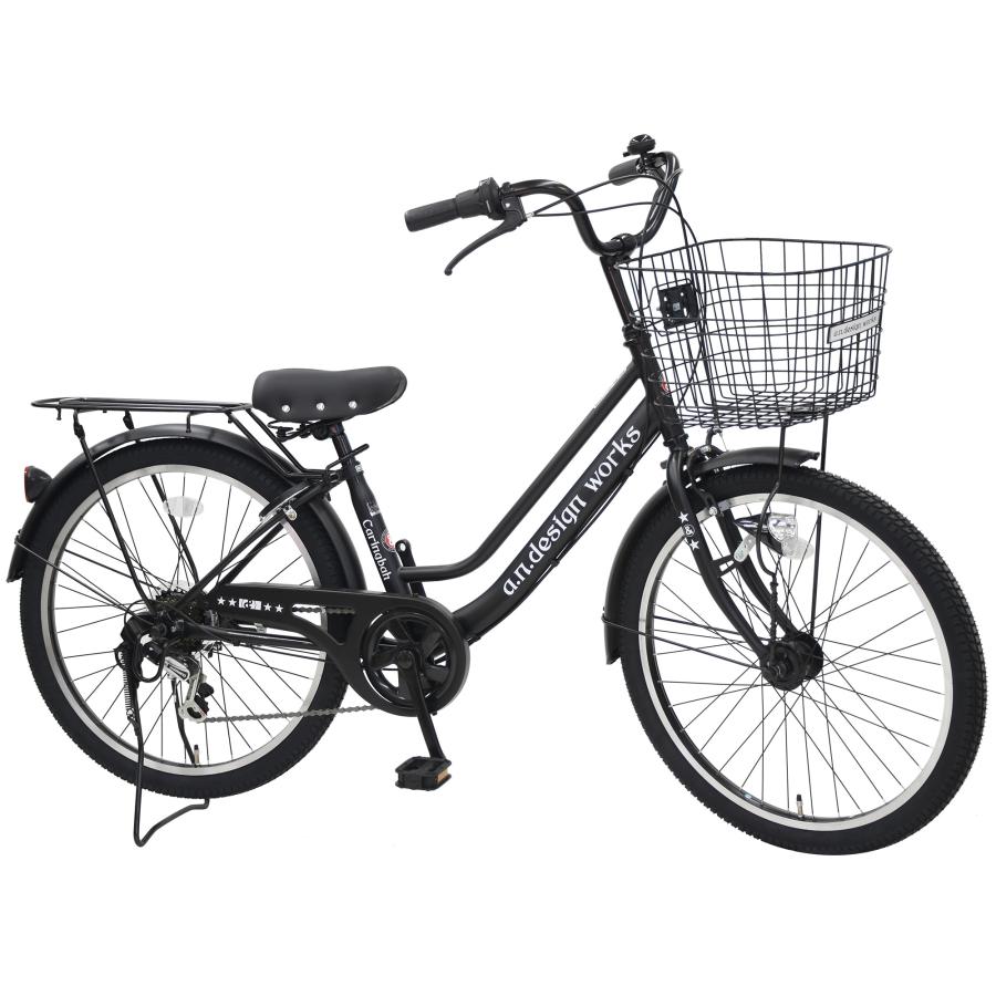 a.n.design-works 訳あり大特価 完全組立ヤクシン 自転車 子供用 24