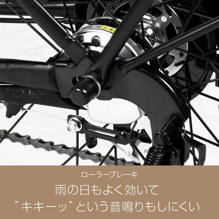 送料無料ヤクシン完全組立 自転車 27インチ オートライト 6段変速 本体 シティサイクル 通勤 通学 a.n.design works FV276RHD 完全組立済｜nextbike｜19