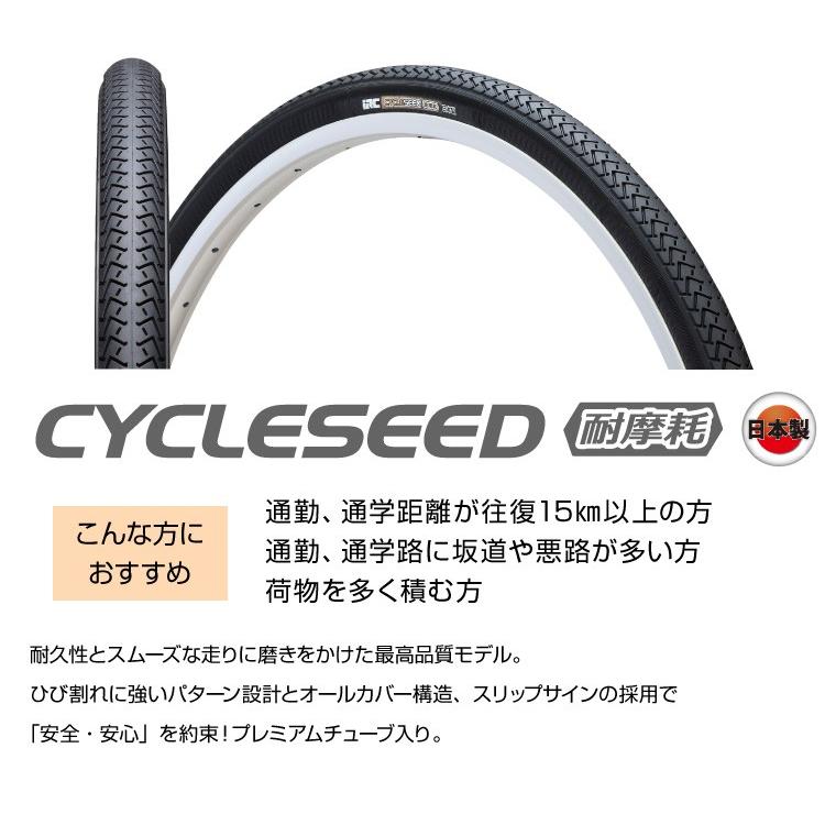 自転車 タイヤ 27インチ タイヤ2本セット チューブ付き Irc Cycleseed 耐摩耗85型 サイクルシード C 黒 黒 Wo 27 1 3 8 スチールビード 300kpa 695g Irc C Next Bike Yahoo 店 通販 Yahoo ショッピング