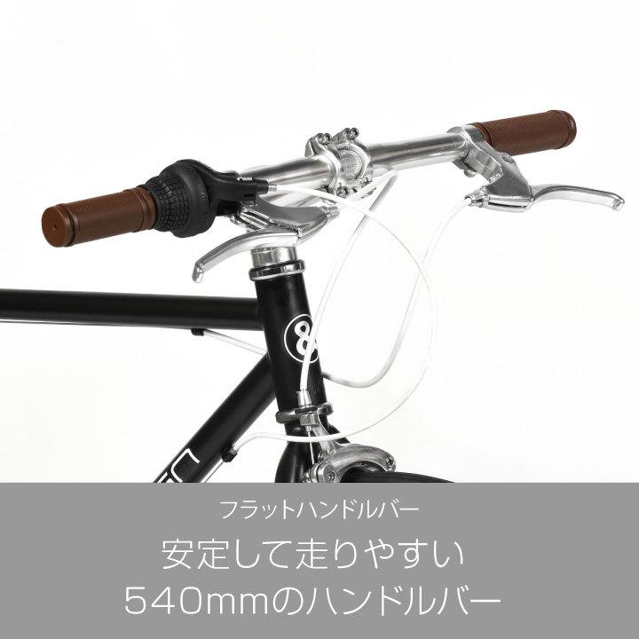 a.n.design-works クロスバイク 700c 自転車 本体 27インチ 相当 外装6 