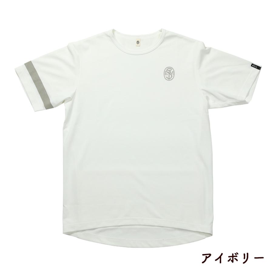 【ポイント5倍】サイクルDRY Tシャツ　(S22S-K56)　STEM DESIGN メンズ　半袖　送料無料　ステムデザイン　(S22S-K56：charcoal gray)　（S21S-K56：khaki)｜nextcycle｜02