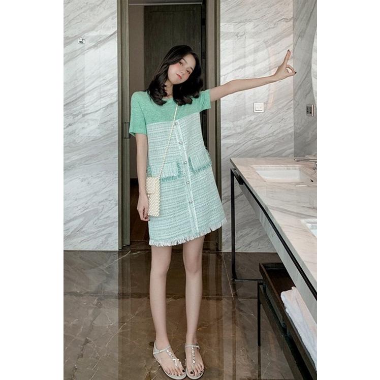 ツイード ワンピース レディース 袖あり 結婚式 半袖 ワンピース 半袖ワンピ きれいめワンピース A Next Edge 通販 Yahoo ショッピング