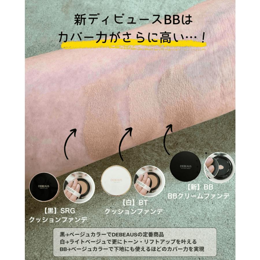 DEBEAUS プレミアムクッションファンデーション ディビュース クッションファンデーションをレビュー！クチコミ