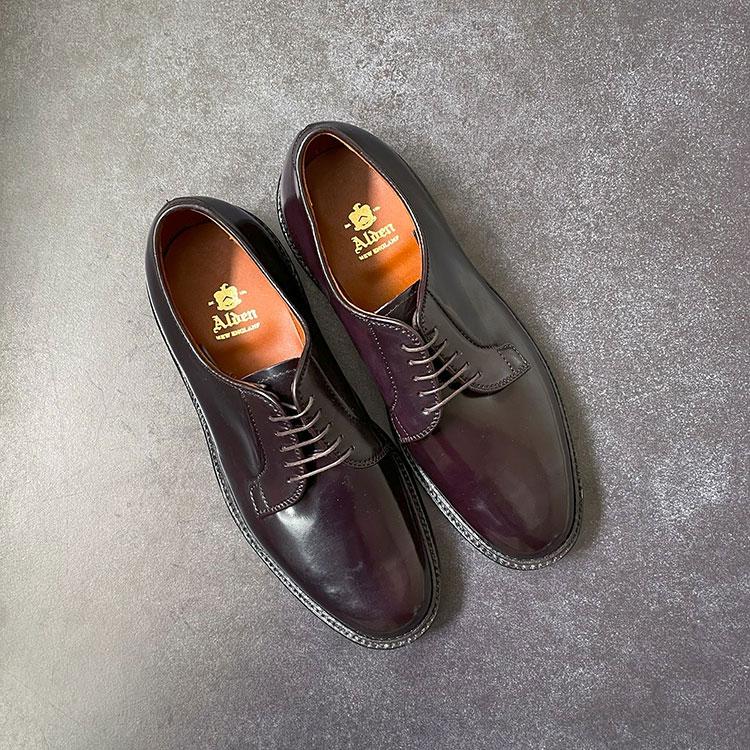 Alden オールデン PLANE TOE CORDOVAN プレーントゥ コードバン